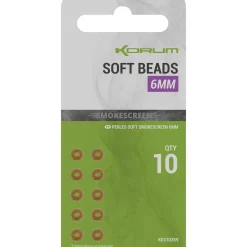 Korum Smokescreen Soft Beads 6mm