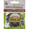 Korum Supersteel Grappler River Hair Rig 0.23mm #14