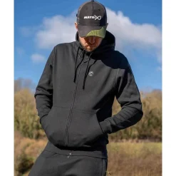 Matrix Black Stealth Zip Hoody