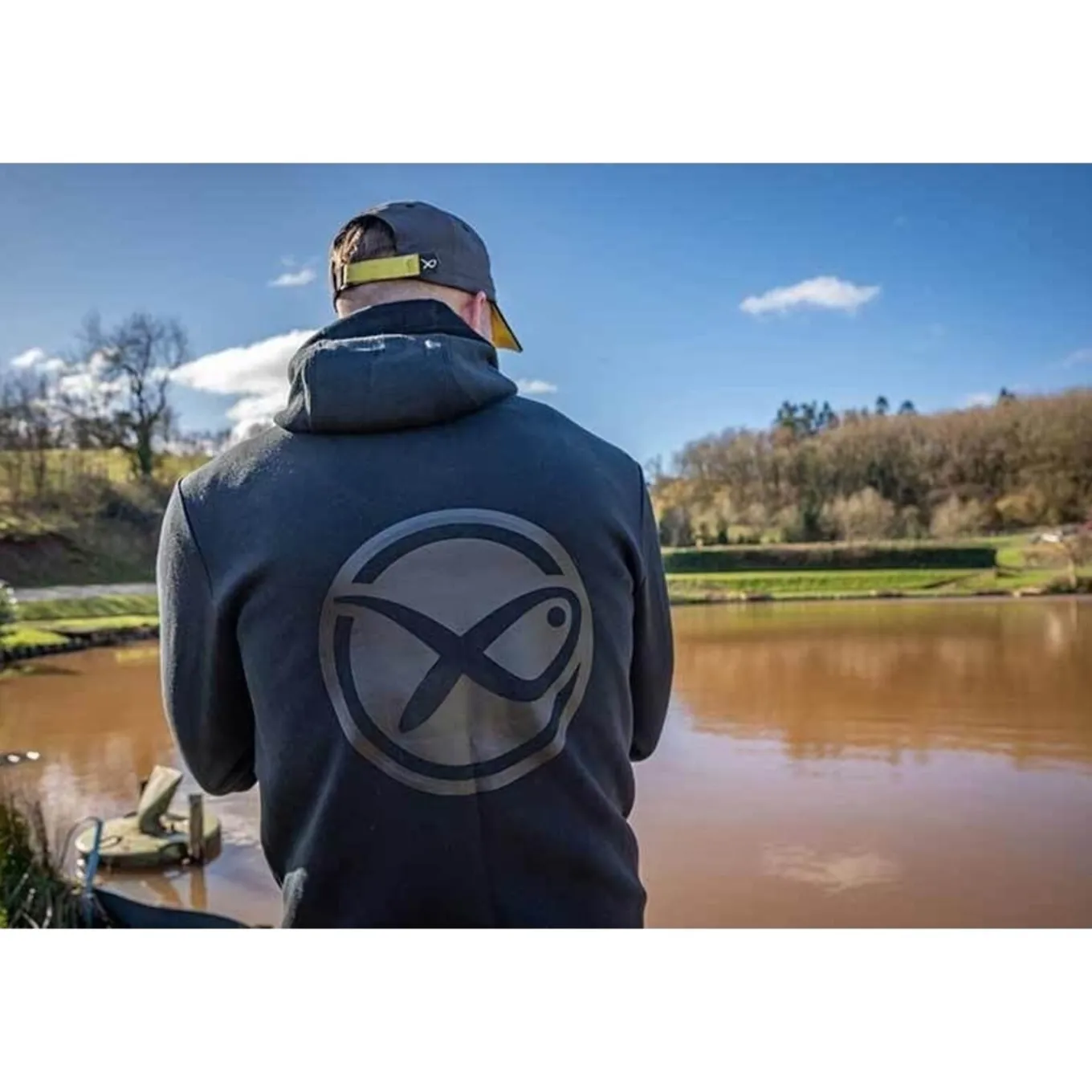 Matrix Black Stealth Zip Hoody