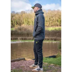 Matrix Charcoal Marl Zip Hoody