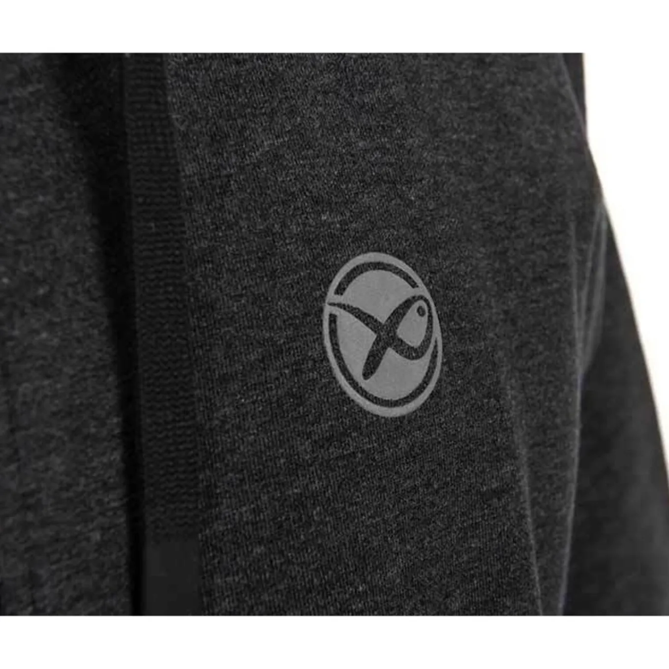 Matrix Charcoal Marl Zip Hoody