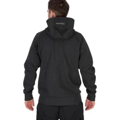 Matrix Charcoal Marl Zip Hoody