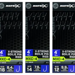 Matrix Mxc-4 Barbless Boilie Pin Rigs