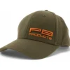 PB Products Baseball Cap Green - Orange logo