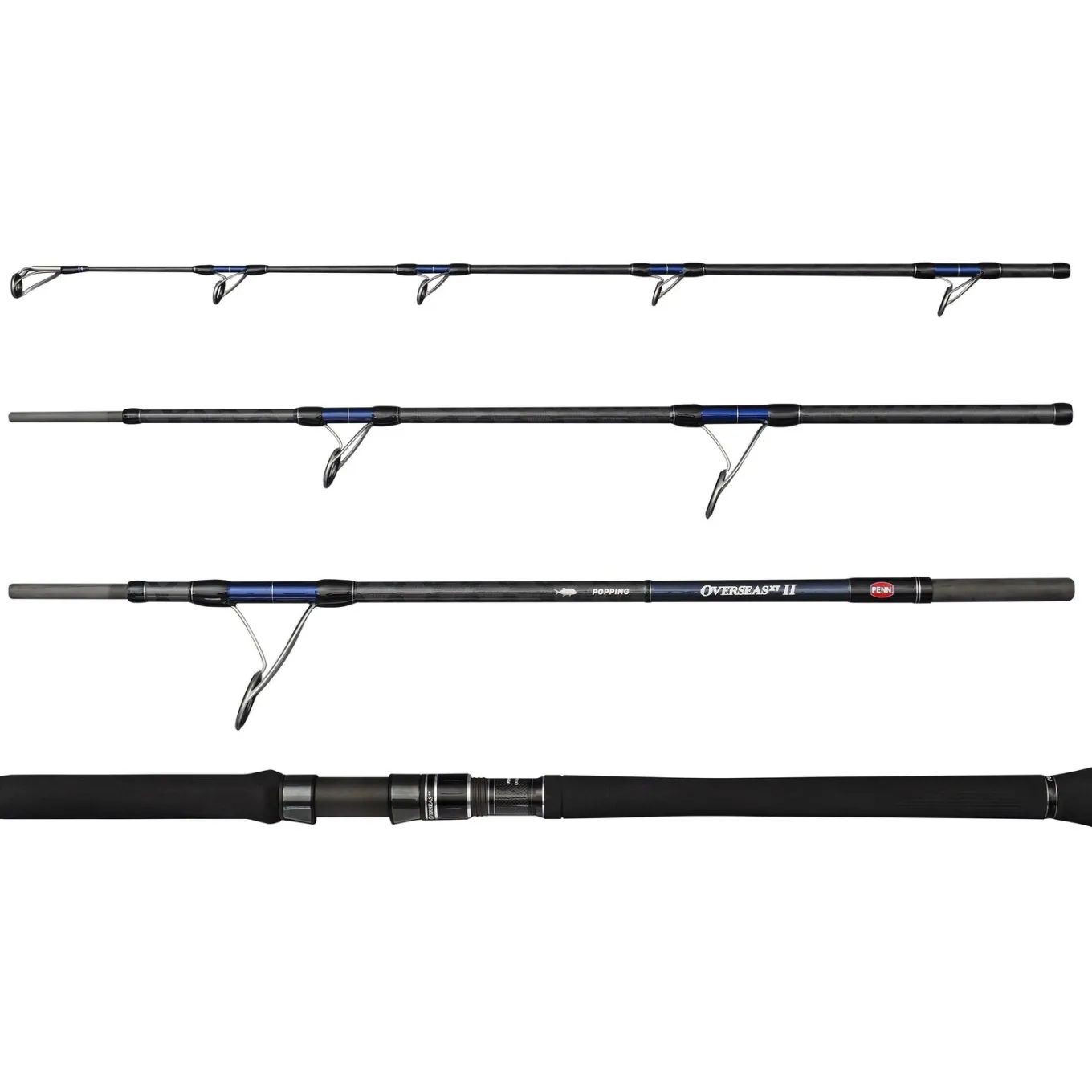 Penn Overseas XT II Popping 2.50m 100lb