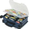 Plano Lockjaw Satchel Double Cover Clear - Blue