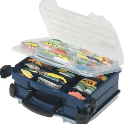 Plano Lockjaw Satchel Double Cover Clear - Blue