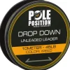 Pole Position Drop Down Unleaded Leader Silt 65lb 10m