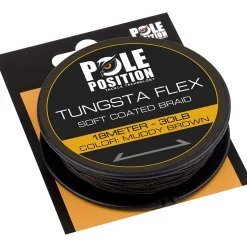Pole Position Tungstaflex Muddy Brown 20lb 18m