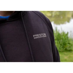 Preston Black French Terry Hoodie