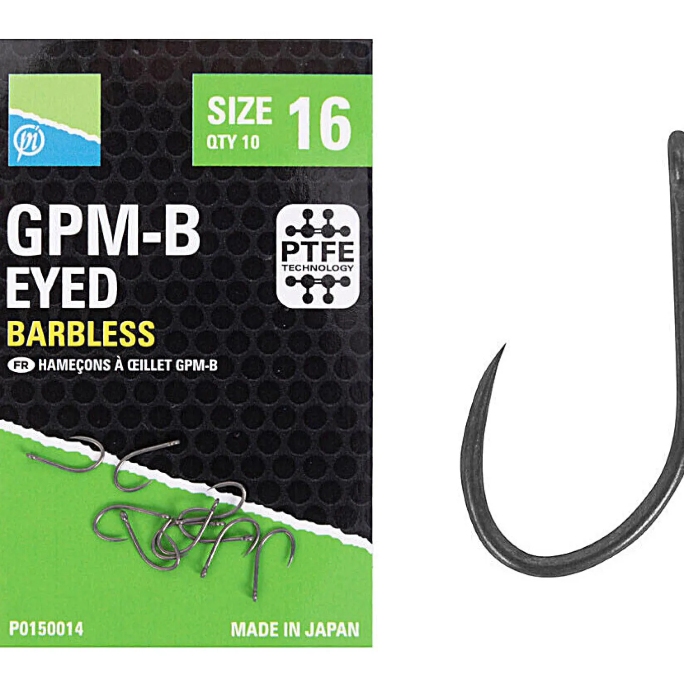 Preston GPM-B Eyed Barbless