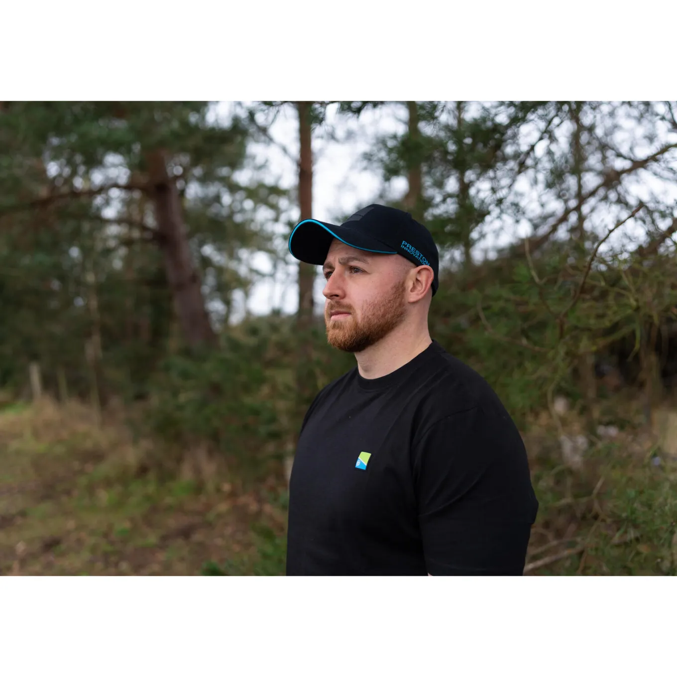 Preston Lightweight Black T-Shirt S