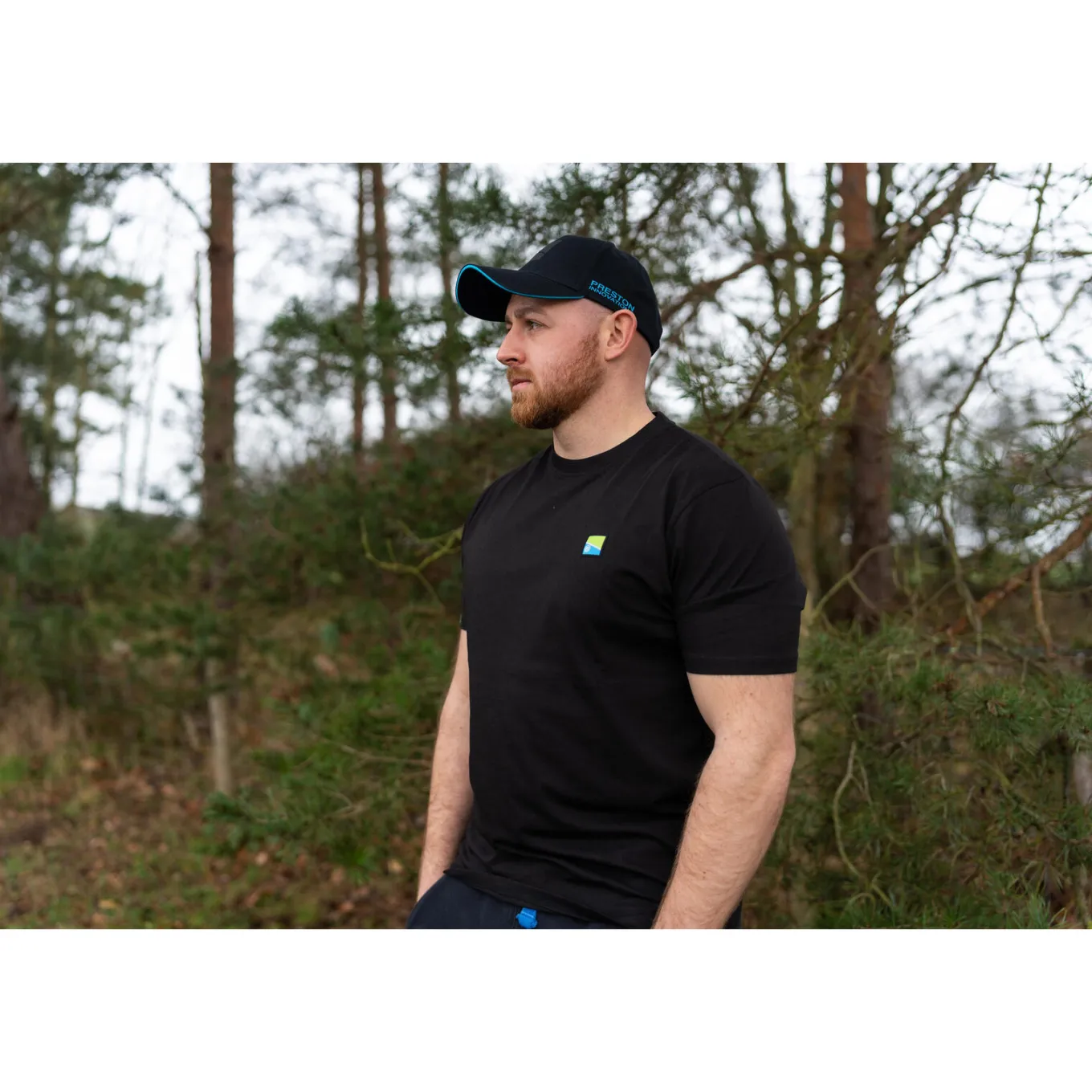 Preston Lightweight Black T-Shirt S