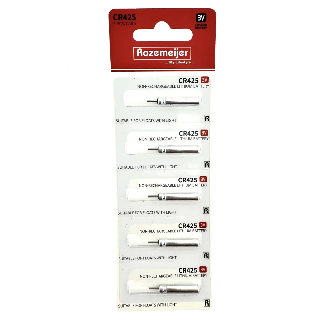 Rozemeijer CR425 Lithium Battery Pack 5 stuks