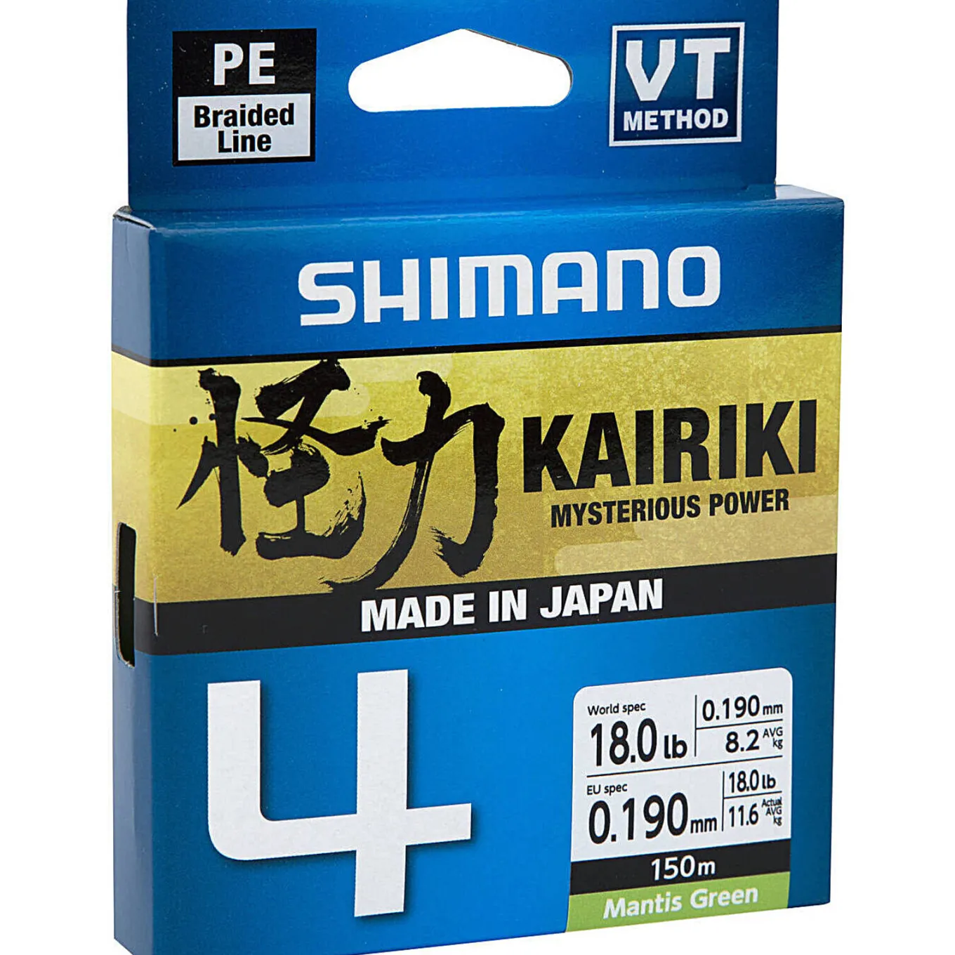 Shimano Kairiki 4 Mantis Green