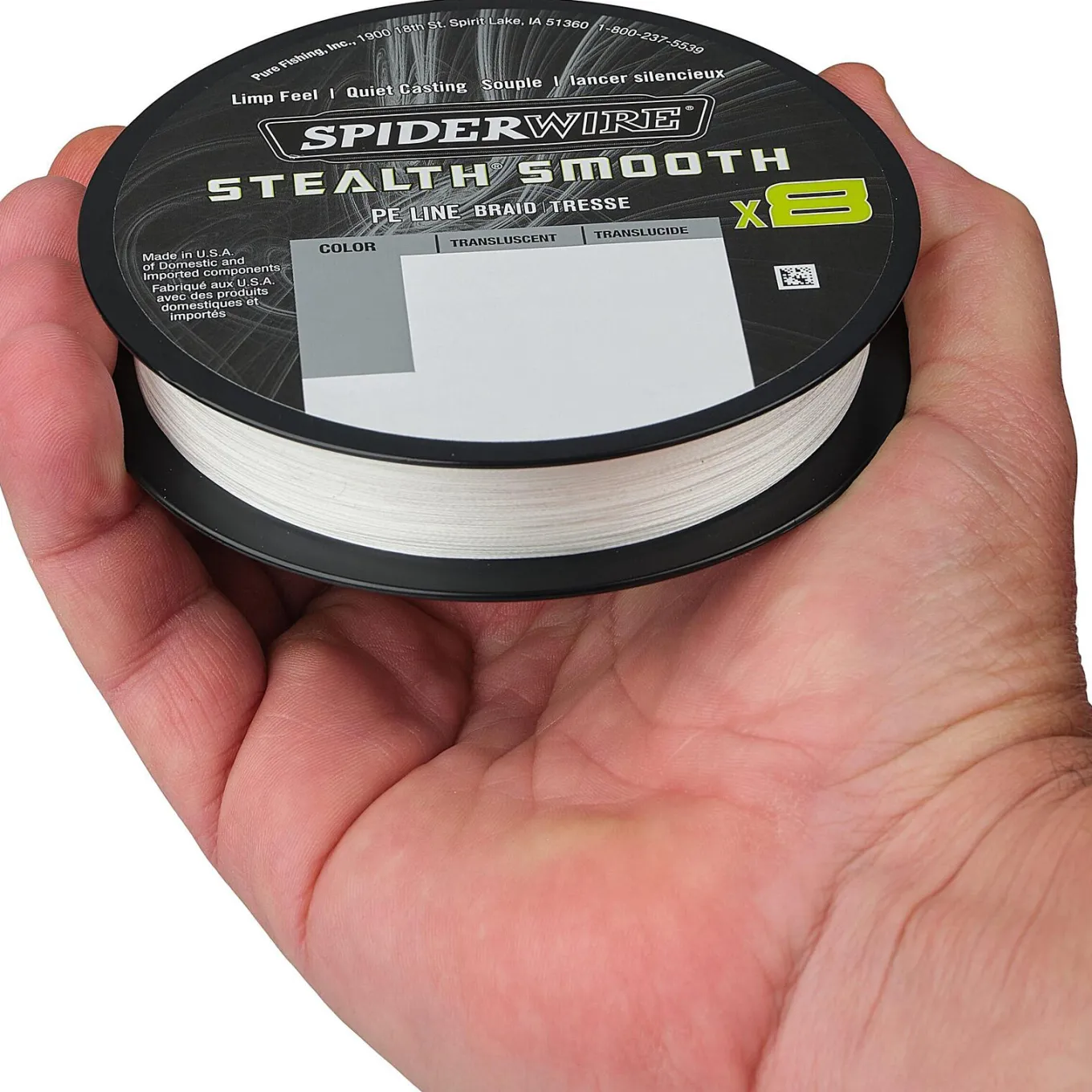 Spiderwire Stealth Smooth 8 Translucent