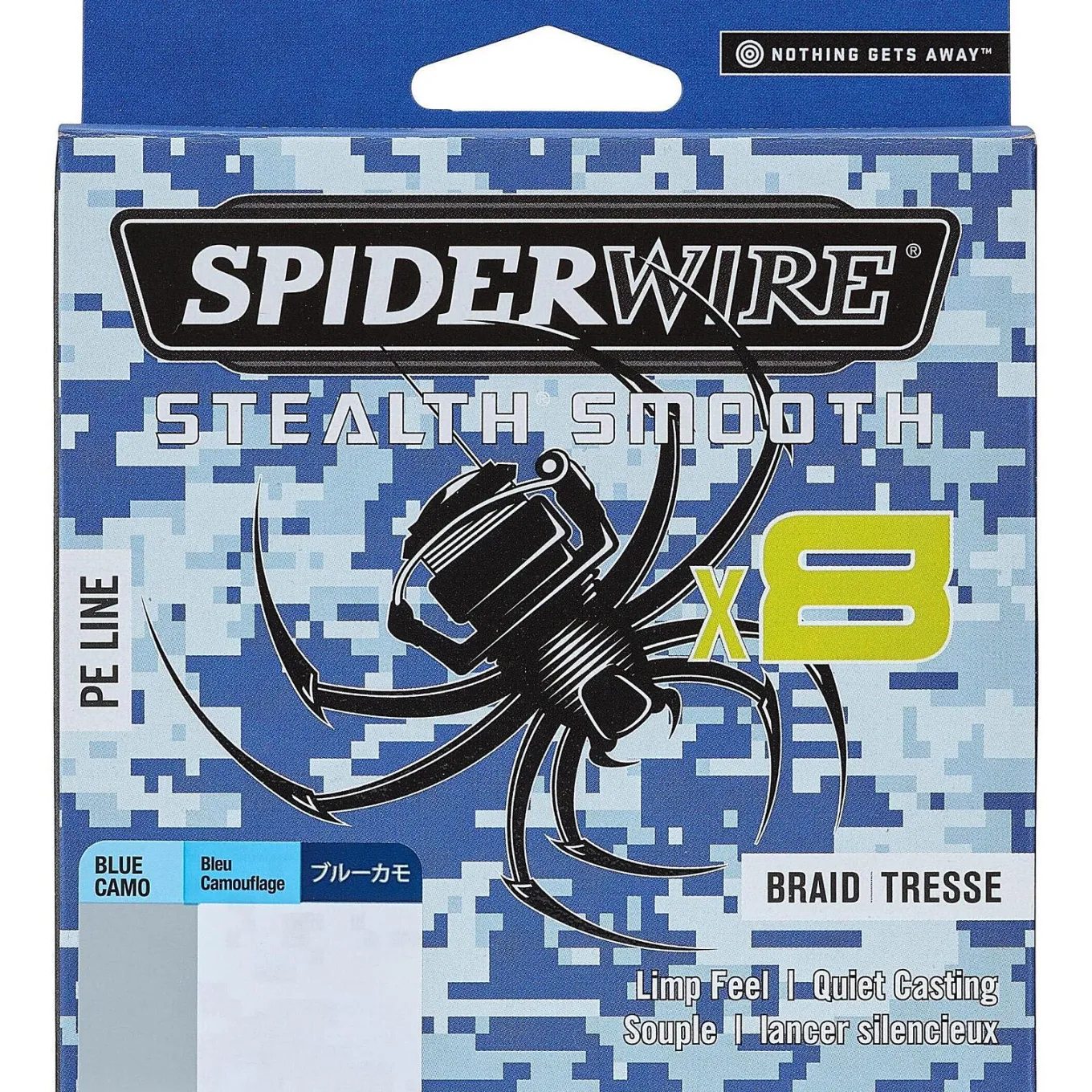 Spiderwire Stealth Smooth 8 Blue Camo