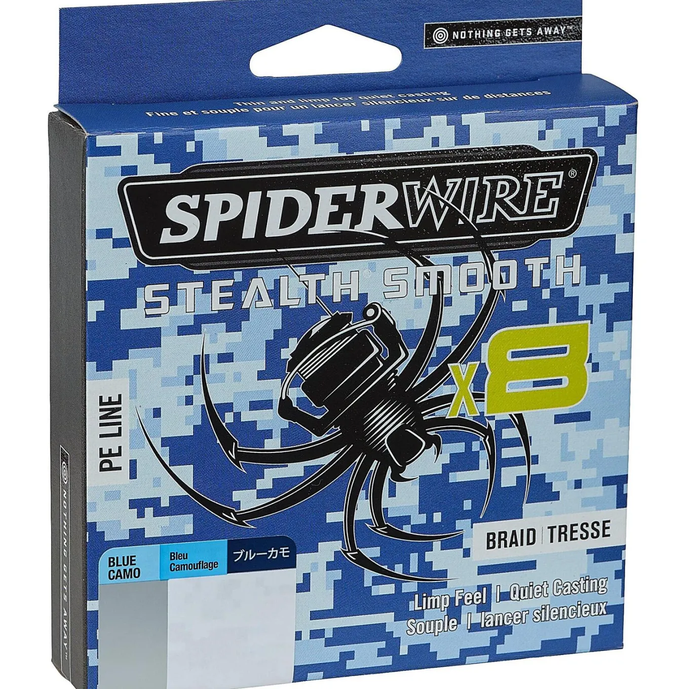Spiderwire Stealth Smooth 8 Blue Camo