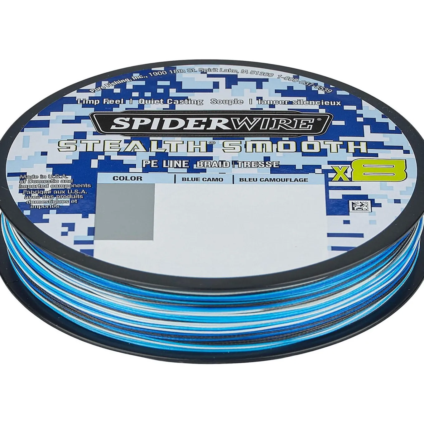 Spiderwire Stealth Smooth 8 Blue Camo
