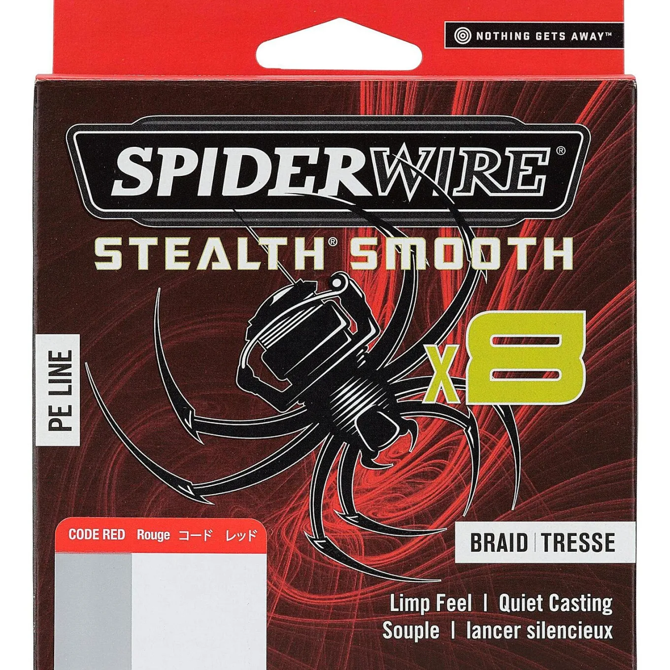 Spiderwire Stealth Smooth 8 Red