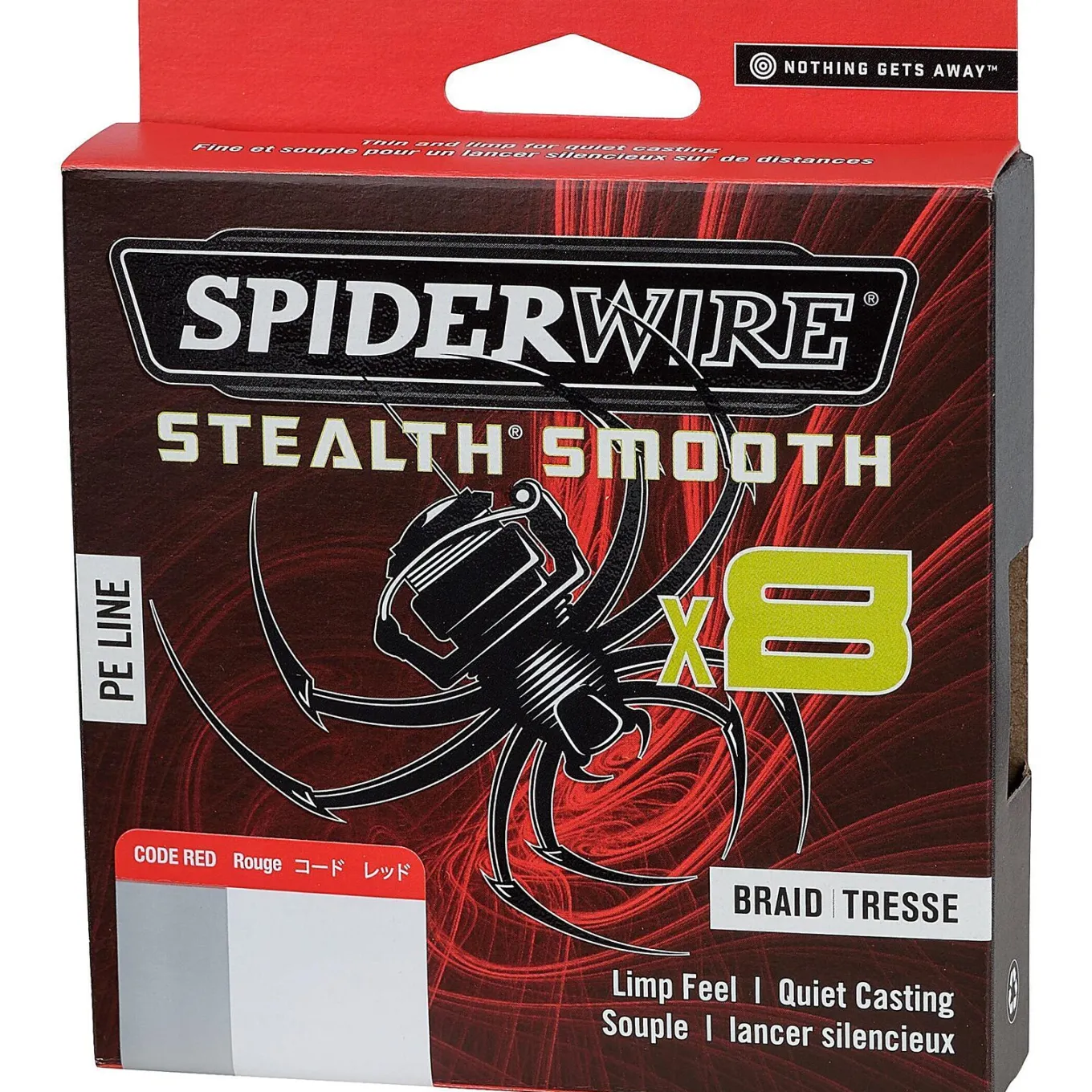 Spiderwire Stealth Smooth 8 Red