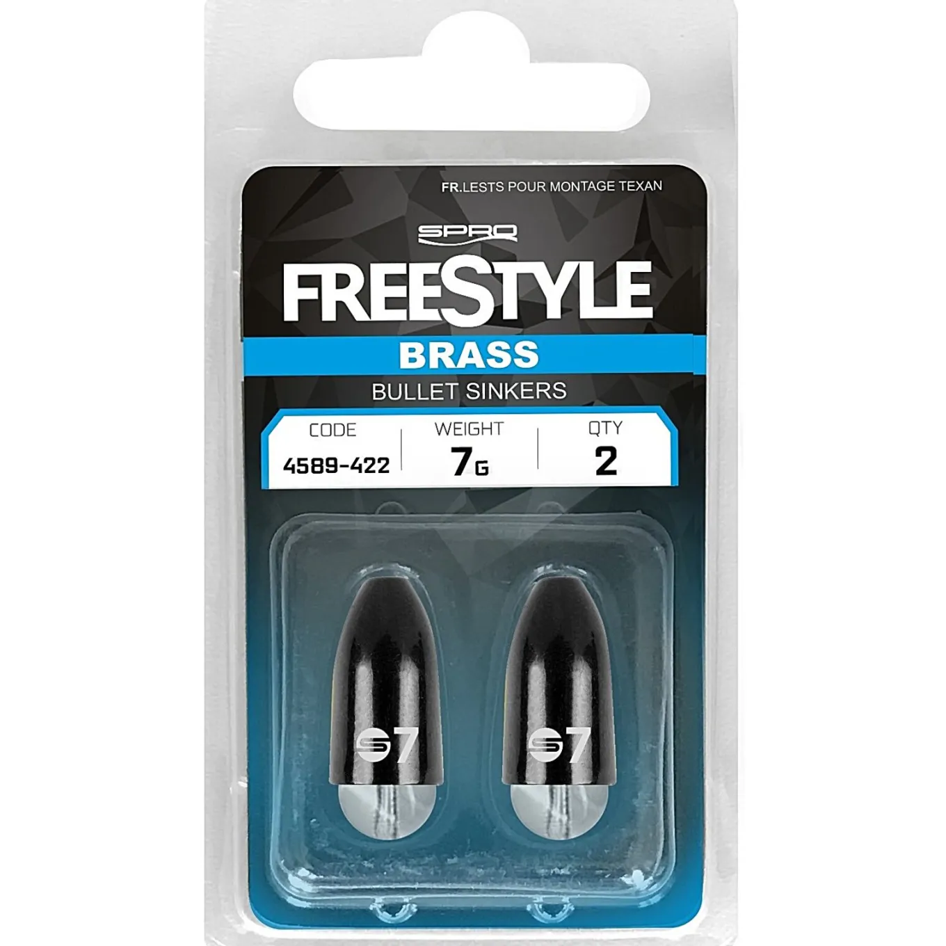 Spro FreeStyle Bullet Sinker Brass