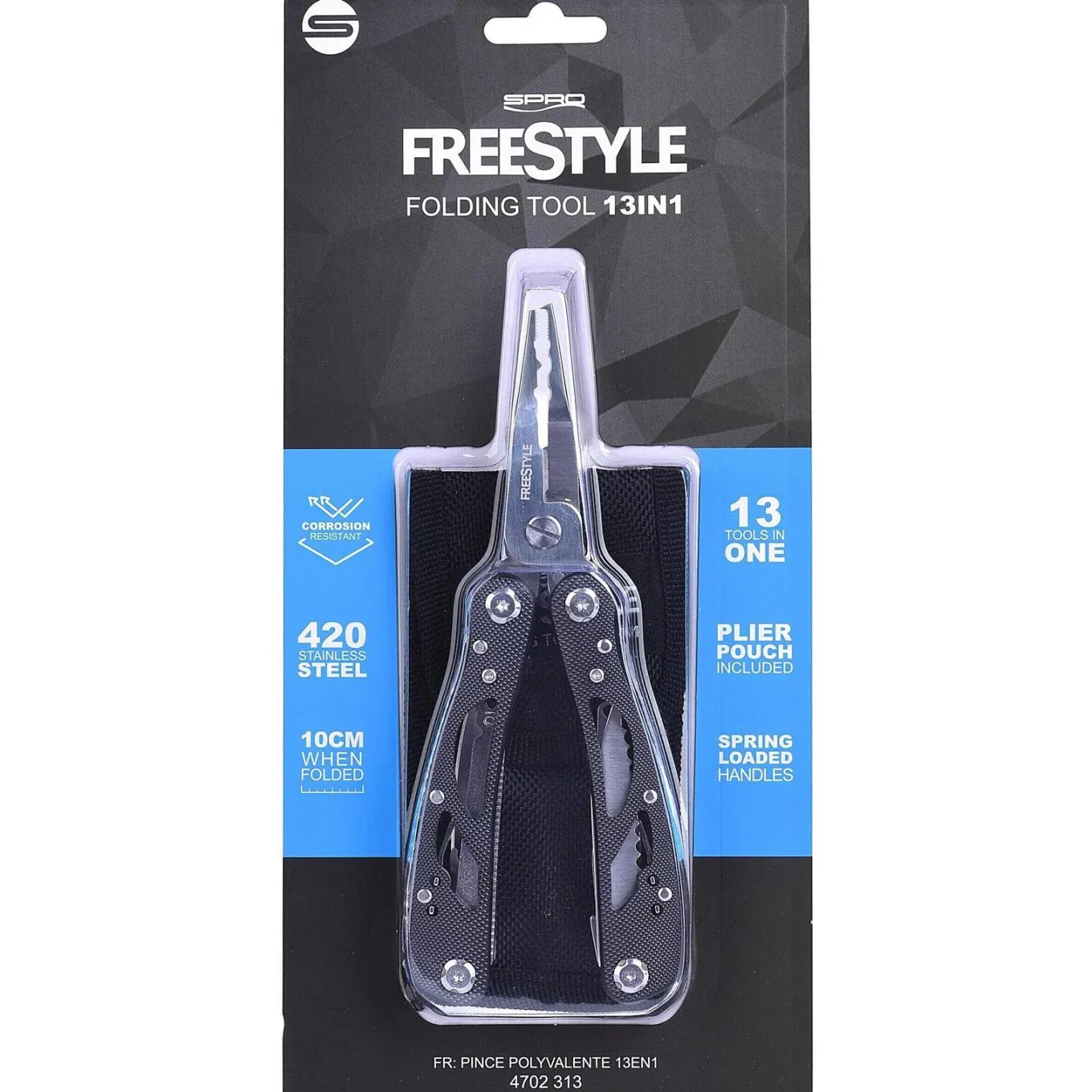 Spro FreeStyle Folding Tool 13in1