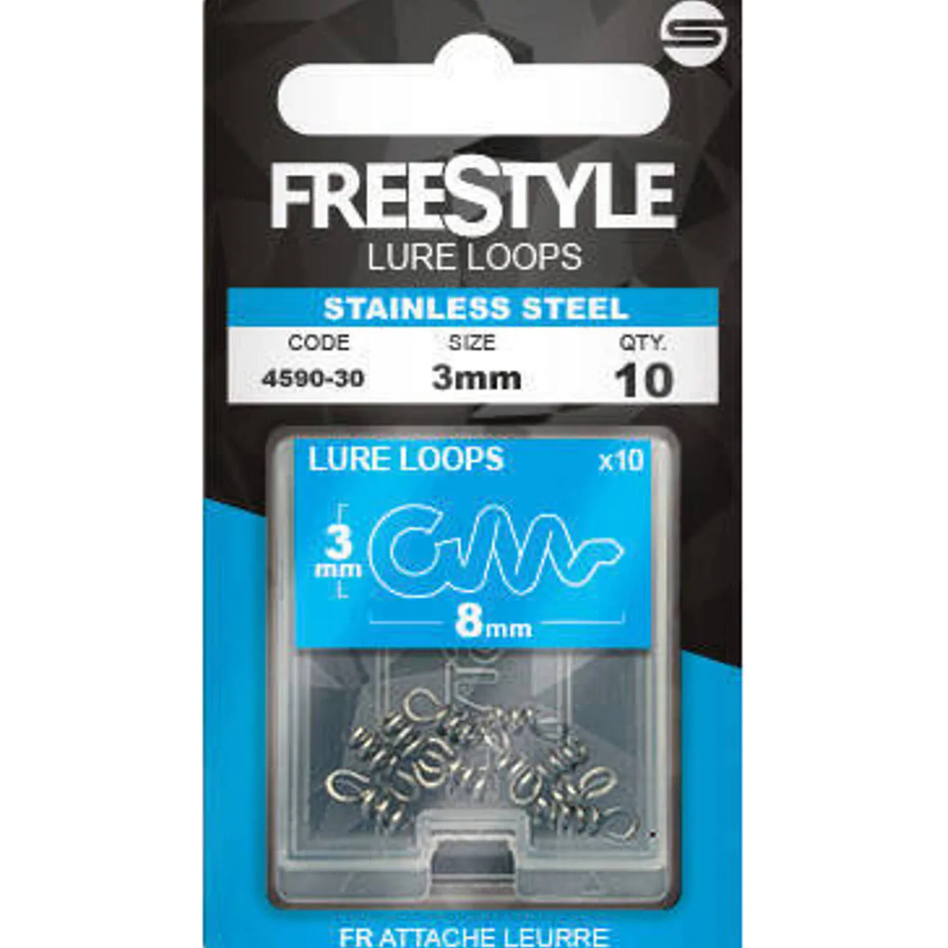 Spro Freestyle Stainless Lure Loop 3mm