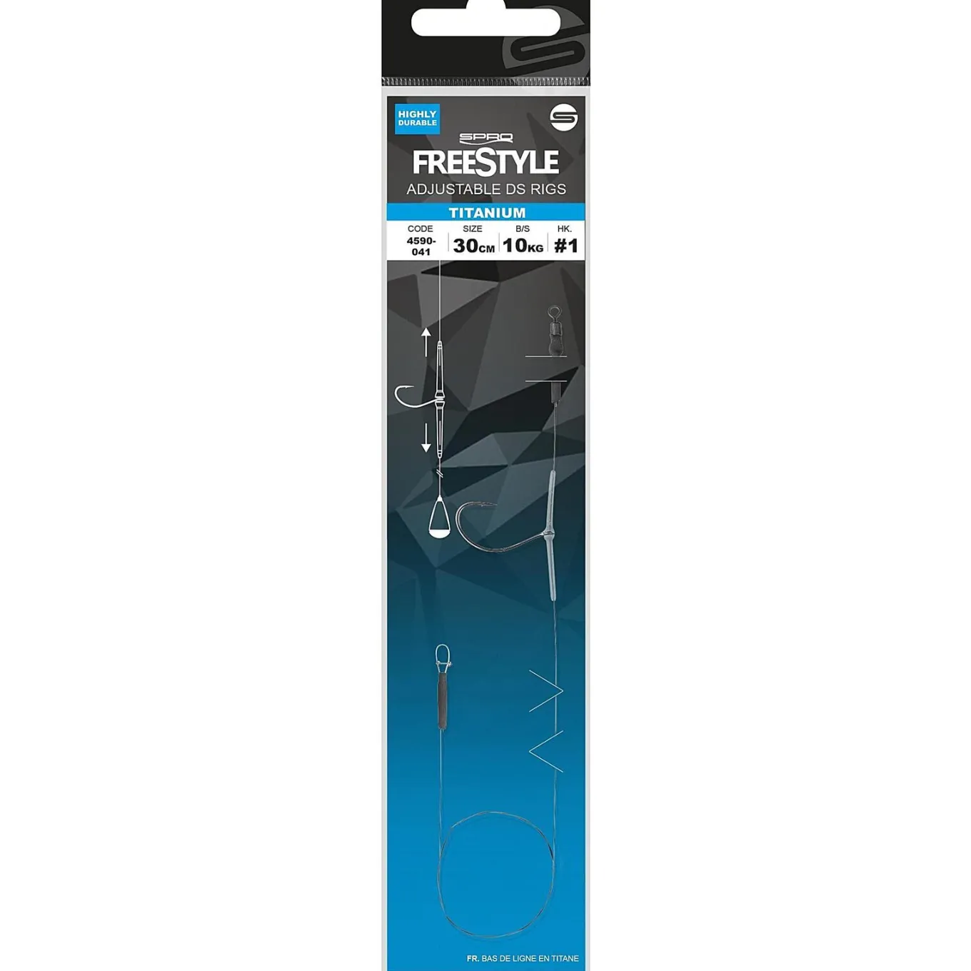 Spro Freestyle Titanium Adjustable Dropshot Rig