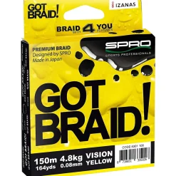Spro Got Braid Yellow