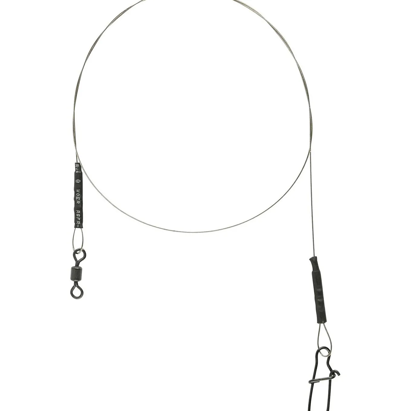 Spro Matt Black Leader 1x19 Wire 0.50mm 14kg 40cm