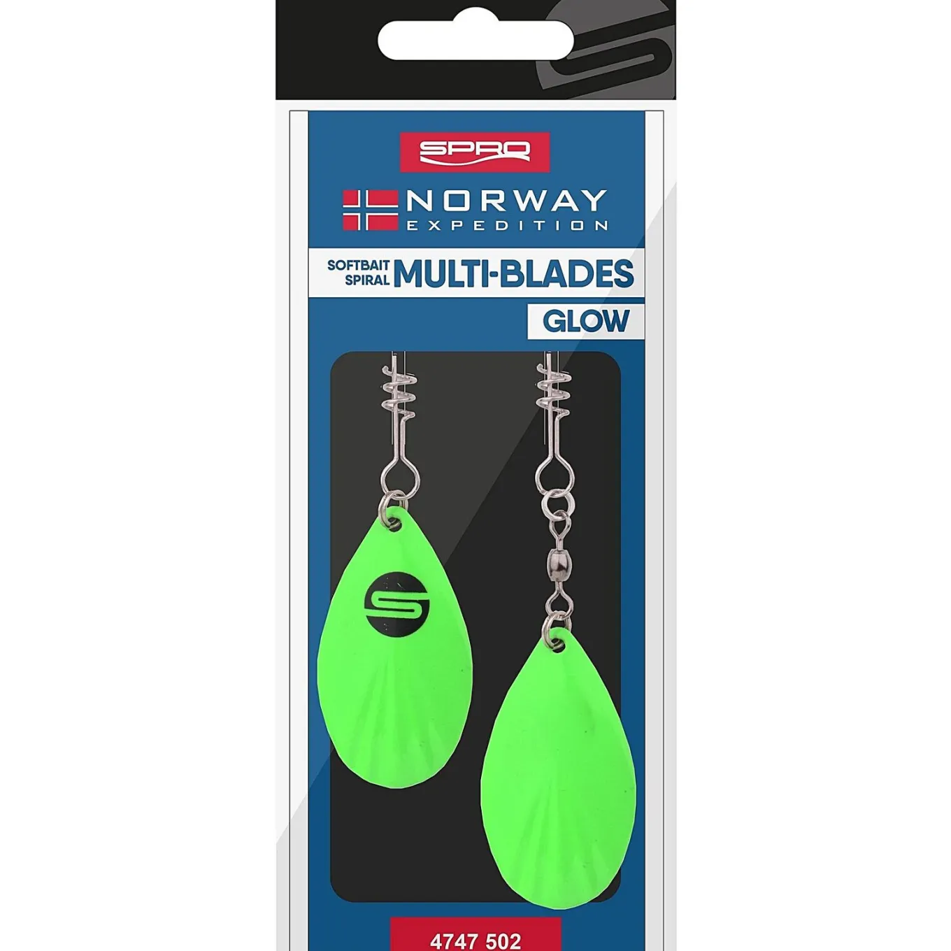 Spro Norway Expedition Multi-Blades Glow