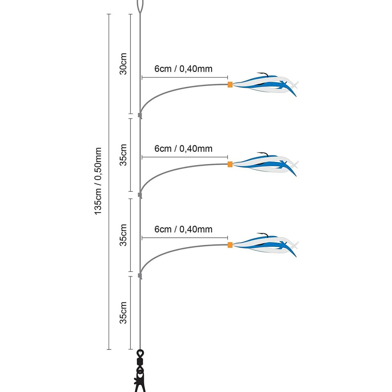 Spro Saltwater Salt Rig #47