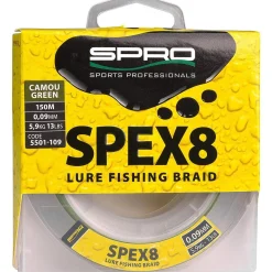Spro Spex8 Braid Camou Green