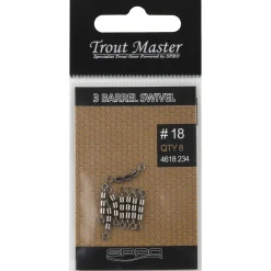 Trout Master 3 Barrel Swivel