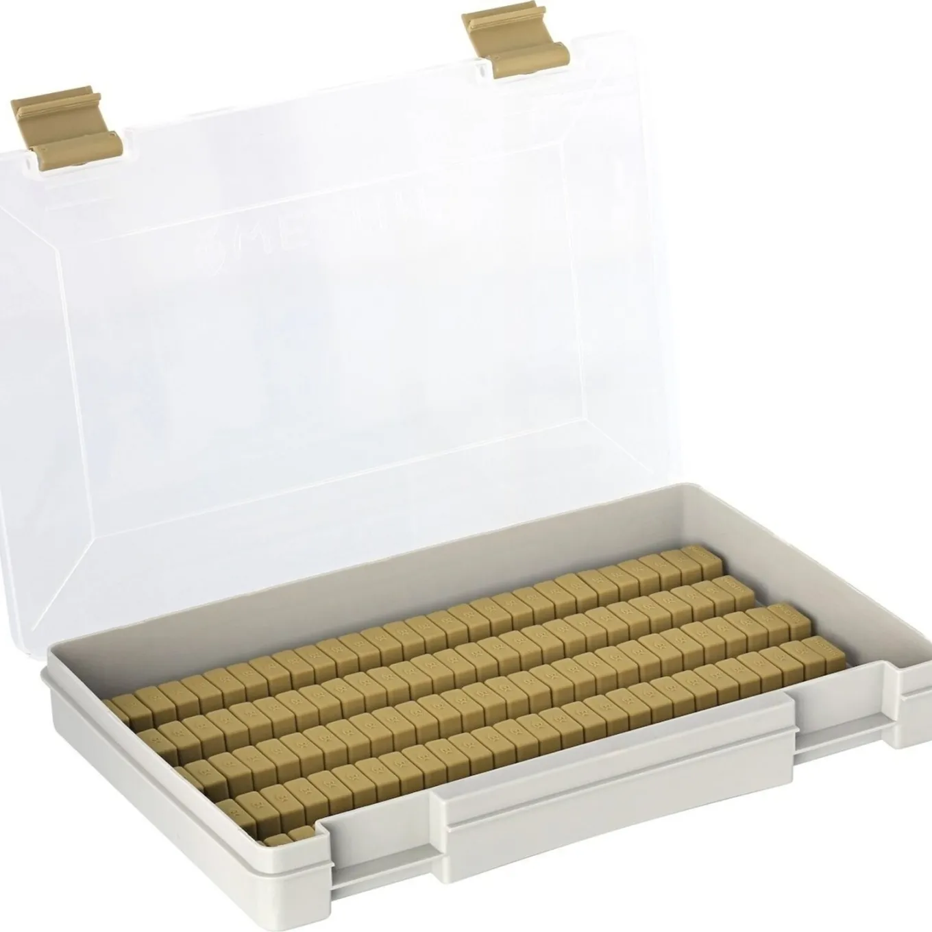 Westin W3 Jig Box 135 Slots 27.4x18x4cm Grey/Clear